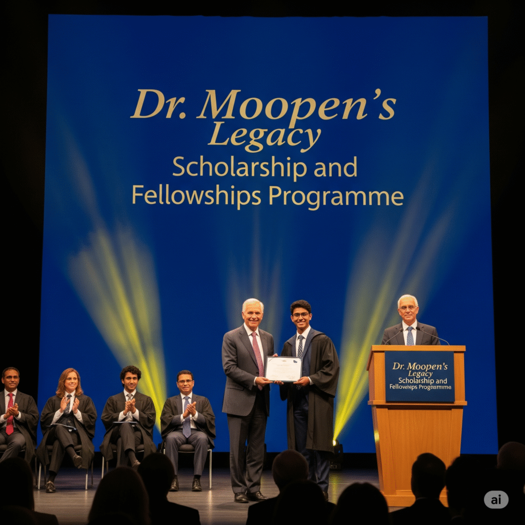 Dr Moopen’s Legacy Scholarship
