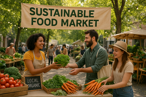 Campus sustainable markets