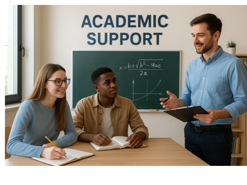 Students using discord academic support