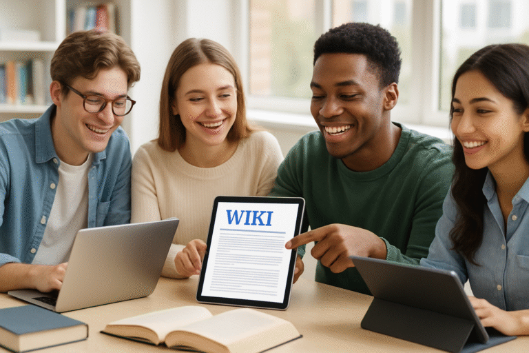 student wiki platform