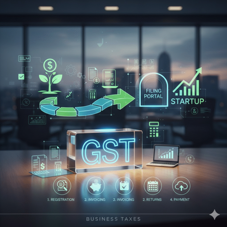 GST filing for startups