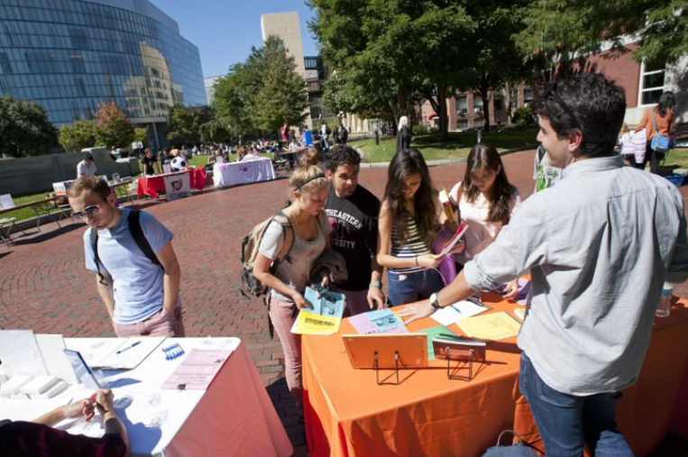 College Student Volunteering