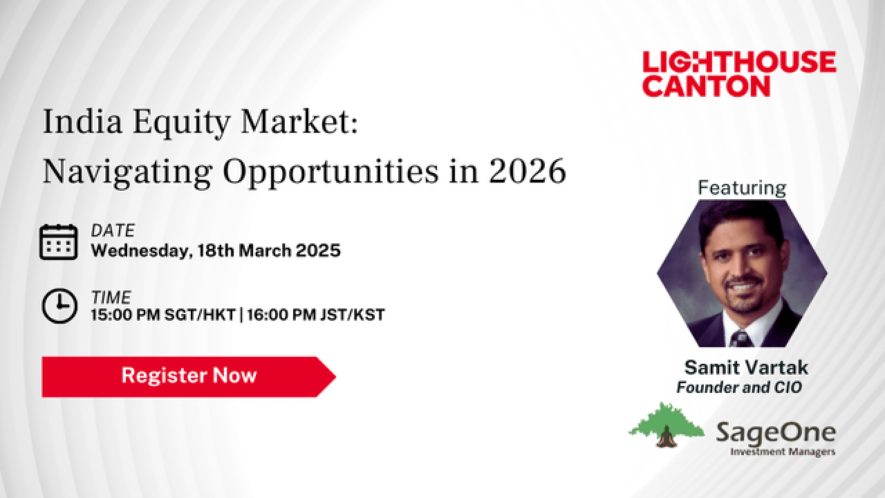 India Equity Market Webinar: Navigating Opportunities in 2026 Poster