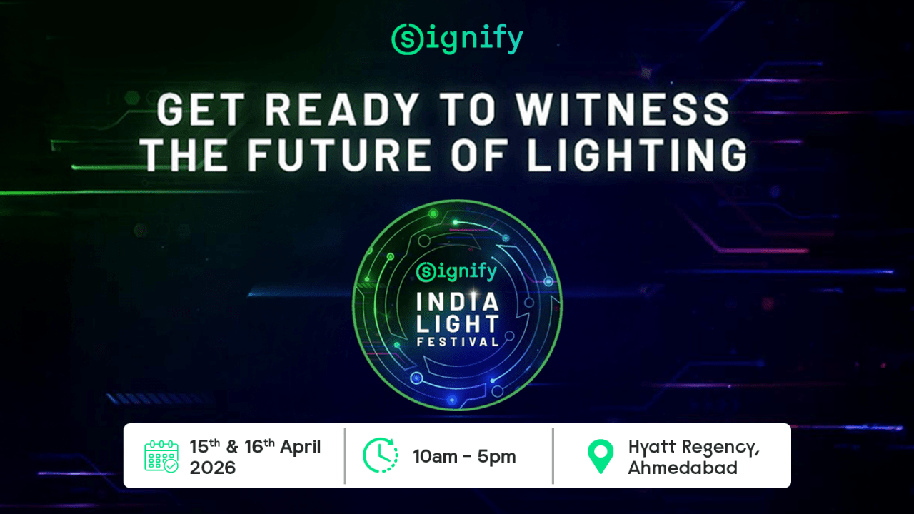 Signify India Light Festival Poster