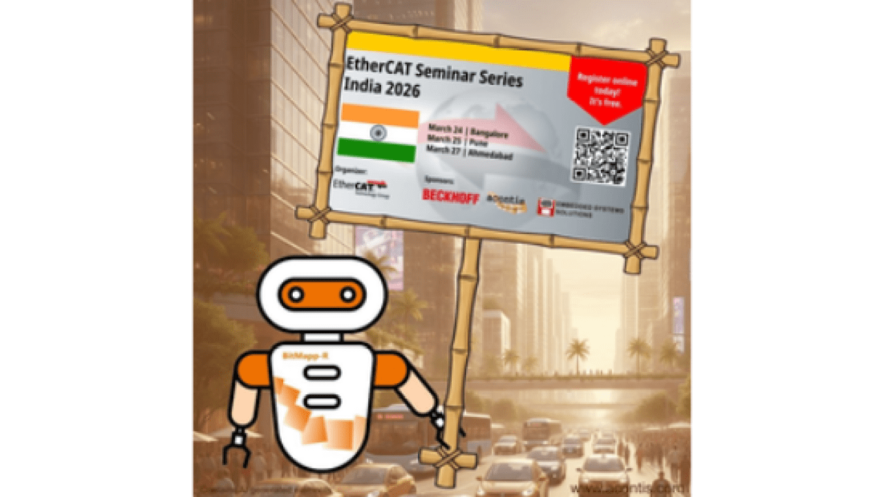 EtherCAT Seminar Series India 2026 Poster
