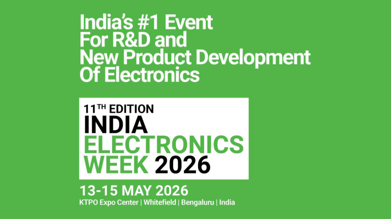 India Electronics Week (IEW) 2026 Poster