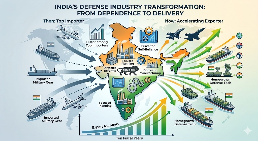 Image describing Indian defense Exports