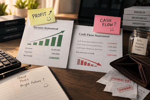 cash flow statement, financial reporting